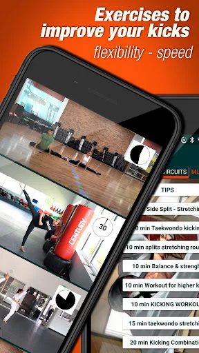 Learn taekwondo training Android app screenshot 6