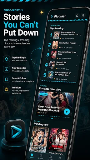 Plotwist: Short Drama & Series Android app screenshot 1
