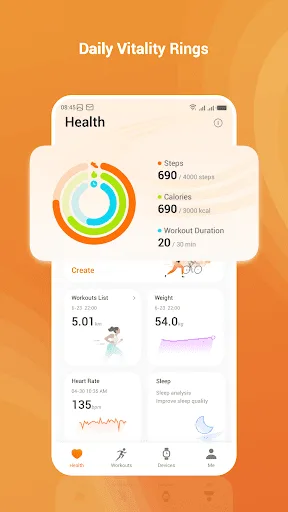 My Health Android app screenshot 1