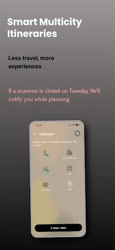Travmo Android app screenshot 1