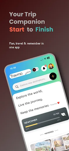 Travmo Android app screenshot 4