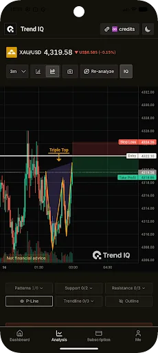 Trend IQ Android app screenshot 2