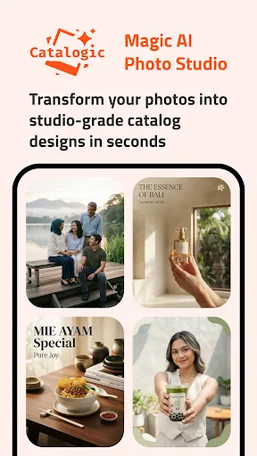 Catalogic - AI Photo Studio Android app screenshot 1