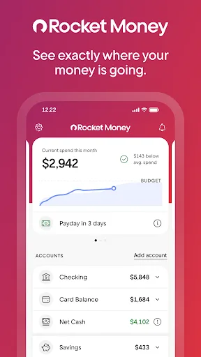 Rocket Money - Bills & Budgets Android app screenshot 1