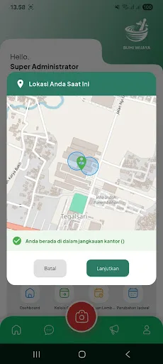 BW ONE HRIS Android app screenshot 3