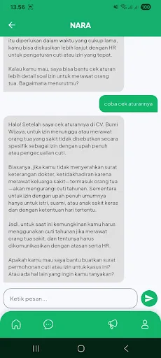 BW ONE HRIS Android app screenshot 6