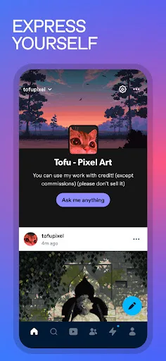 Tumblr: Social Media & Art Android app screenshot 3
