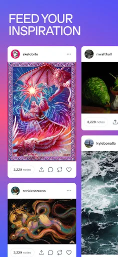 Tumblr: Social Media & Art Android app screenshot 4