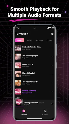 TuneLush-Offline Music Player Android app screenshot 1