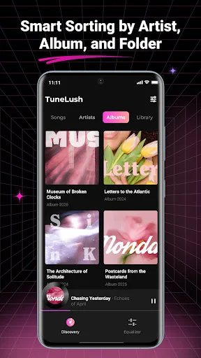 TuneLush-Offline Music Player Android app screenshot 3