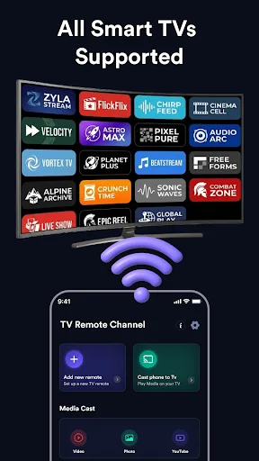 TV Cast & Mirroring: All TV Android app screenshot 1