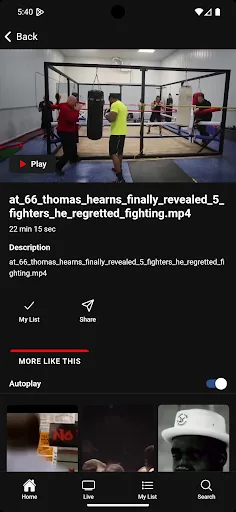 T.E.A.R.S Android app screenshot 3