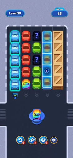 Car Color: Lane Sort Android app screenshot 6