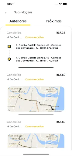 Una Driver Passageiro Android app screenshot 6