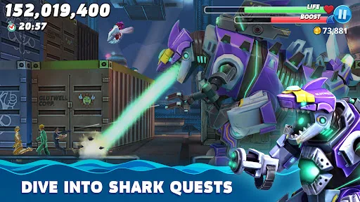 Hungry Shark World Android app screenshot 6
