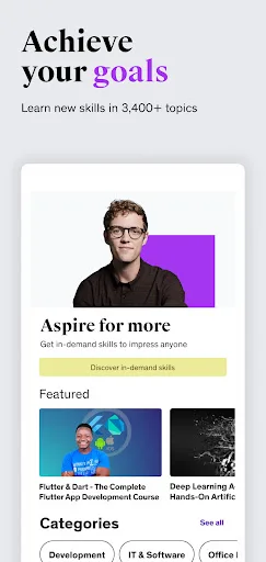 Udemy - Online Courses Android app screenshot 2