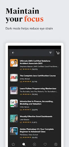 Udemy - Online Courses Android app screenshot 6
