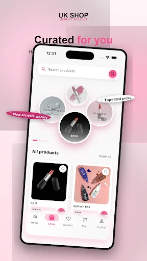 UK SHOP Android app screenshot 2