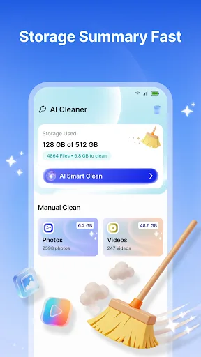AI Cleaner: Storage Cleaner Android app screenshot 1
