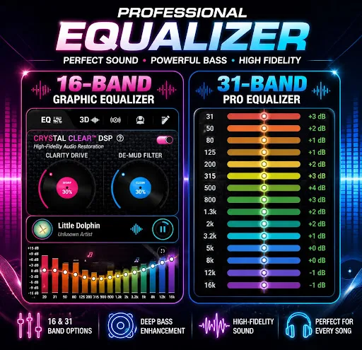 UNIFY Hi-Res Music Player Pro Android app screenshot 3
