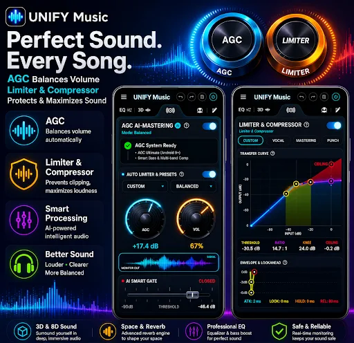 UNIFY Hi-Res Music Player Pro Android app screenshot 5