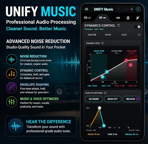 UNIFY Hi-Res Music Player Pro Android app screenshot 6