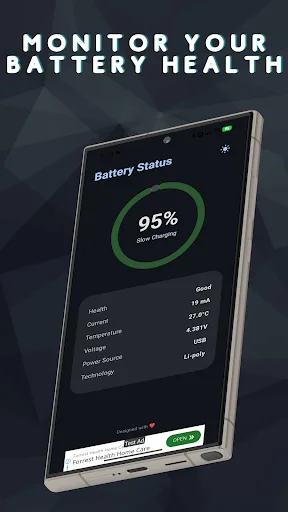 Battery Health: Monitor & mA Android app screenshot 5