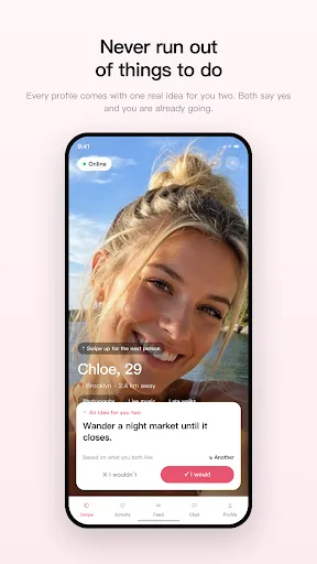 Mila: Dating & Date Ideas Android app screenshot 1