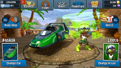 Beach Buggy Racing 2 Android app screenshot 5