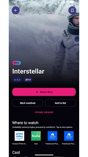 VegaMovies: Movies & TV Shows Android app screenshot 4