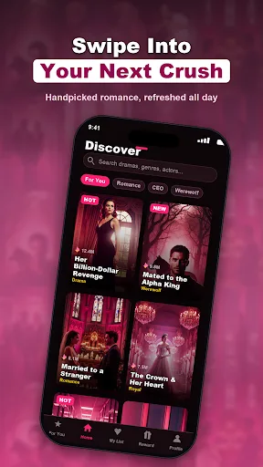 VelvetPlay: Romance Drama Android app screenshot 2