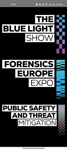 Blue Light and Forensics Expo Android app screenshot 1
