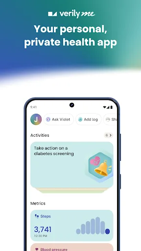 Verily Me Android app screenshot 1