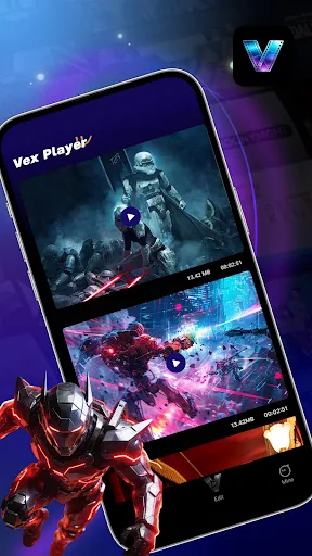 Vex Player Pro Android app screenshot 4