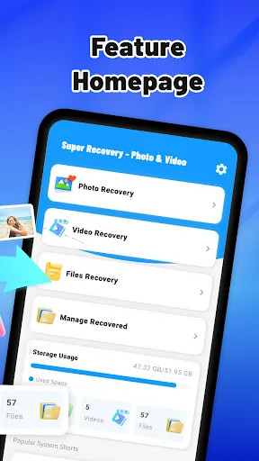 Super Recovery - Photo & Video Android app screenshot 2
