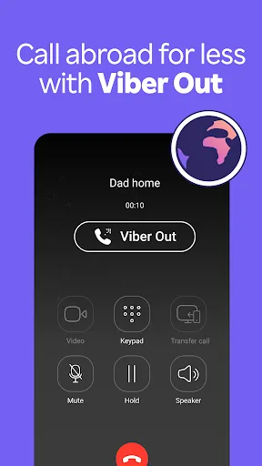 Rakuten Viber Messenger Android app screenshot 3