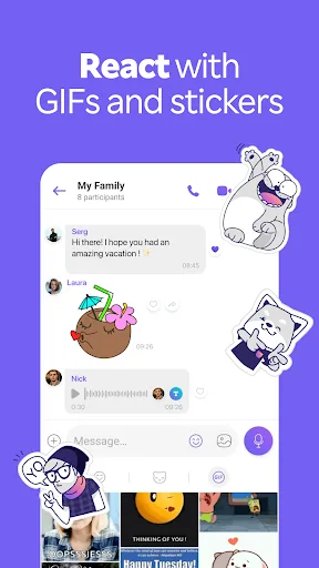 Rakuten Viber Messenger Android app screenshot 5