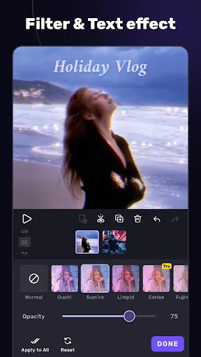AI Video Editor - VivaCut Android app screenshot 2