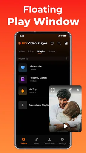 4K Video Player & Music Player Android app screenshot 3