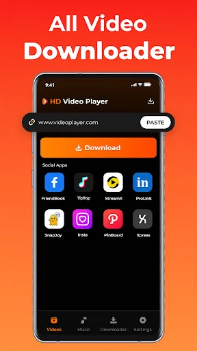 4K Video Player & Music Player Android app screenshot 5