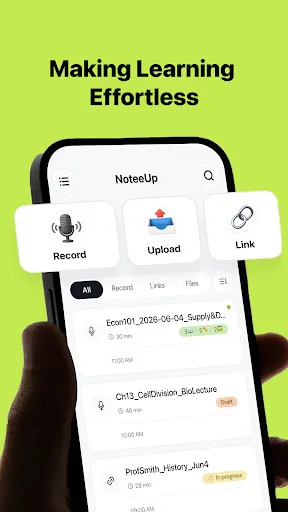 NoteeUp: AI Study Notes Android app screenshot 1