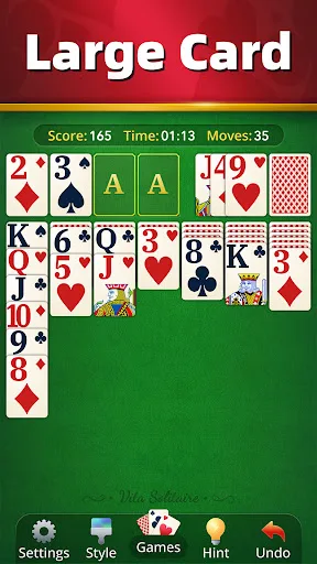 Vita Solitaire for Seniors Android app screenshot 3