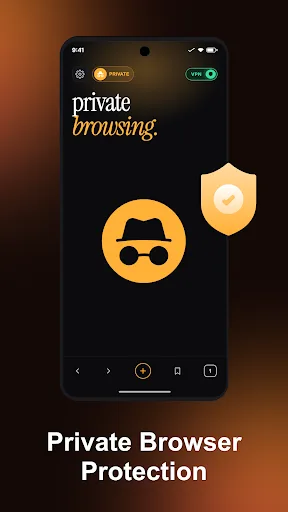 Veilo: Fast Private Browser Android app screenshot 3
