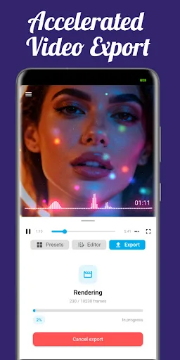 Vizbel Music Player Visualizer Android app screenshot 5