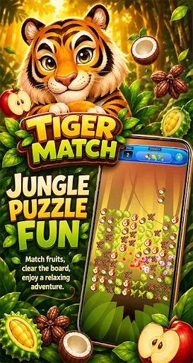 Tiger Match Adventure Android app screenshot 1