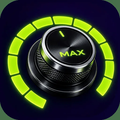Volume Booster – Audio Center Android app icon