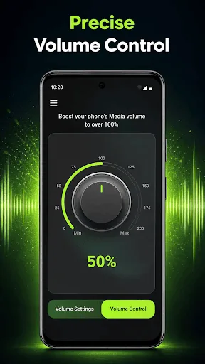 Volume Booster – Audio Center Android app screenshot 2