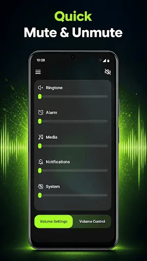 Volume Booster – Audio Center Android app screenshot 4