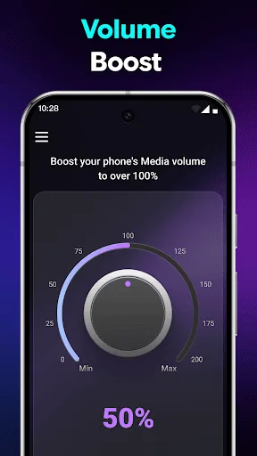 Volume Booster–Sound Enhancer Android app screenshot 2