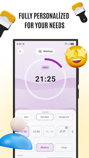 TimeTick - manage your time Android app screenshot 2